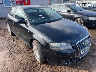 Location: Peterborough - 2006 AUDI A3 SPORT TDI 3 Door Hatchback REG: RA06YNT, Keys: No, MOT Expiry date: 16/07/2025, 1896 Diesel, 5 Speed Manual Diesel, Former Keepers: 12
