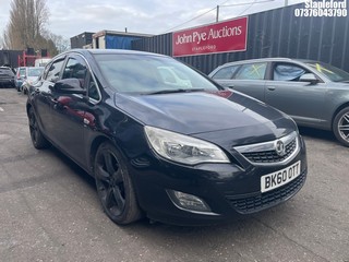 Location: Stapleford - 2010 VAUXHALL ASTRA SRI 5 Door Hatchback REG: BK60OTT, Keys: Yes, MOT Expiry date: 31/05/2026, 1598 Petrol, 5 Speed Manual Petrol, Former Keepers: 9