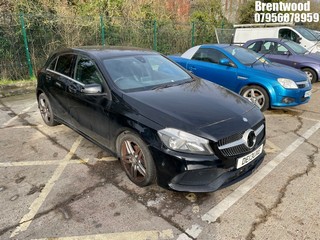 Location: Brentwood - 2016 MERCEDES-BENZ A 200 D AMG LINE AUTO 5 Door Hatchback REG: DE13UXE, Keys: No, MOT Expiry date: 09/06/2025, 2143 Diesel, 7 Speed Auto Diesel, Former Keepers: 3