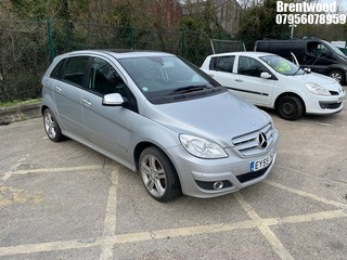 Location: Brentwood - 2009 MERCEDES-BENZ B180 SE CVT MPV REG: EY59THZ, Keys: No, MOT Expiry date: 04/09/2025, 1699 Petrol, Variable Speed Auto Petrol, Former Keepers: 4