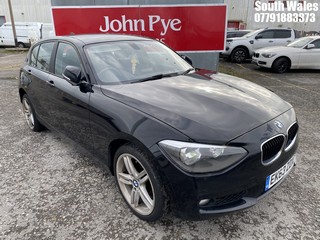 Location: South Wales - 2013 BMW 118D SE 5 Door Hatchback REG: EK63ZDX, Keys: No, MOT Expiry date: 14/04/2025, 1995 Diesel, 6 Speed Manual Diesel, Former Keepers: 7