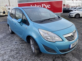 Location: South Wales - 2011 VAUXHALL MERIVA SE TURBO 138 MPV REG: DN11OCR, Keys: No, MOT Expiry date: 22/06/2026, 1364 Petrol, 6 Speed Manual Petrol, Former Keepers: 6