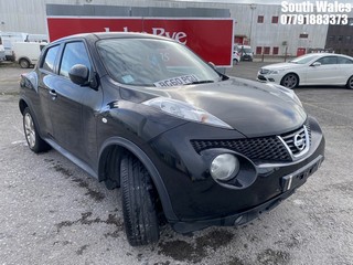 Location: South Wales - 2010 NISSAN JUKE ACENTA SPORT DCI 5 Door Hatchback REG: BG60PGU, Keys: No, MOT Expiry date: 17/11/2025, 1461 Diesel, 6 Speed Manual Diesel, Former Keepers: 6