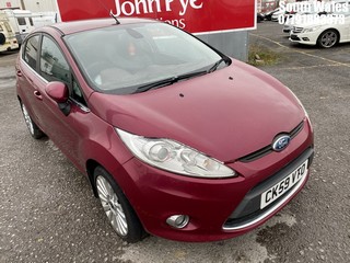 Location: South Wales - 2009 FORD FIESTA TITANIUM 68 TDCI 5 Door Hatchback REG: CK59VTO, Keys: No, MOT Expiry date: 09/05/2025, 1399 Diesel, 5 Speed Manual Diesel, Former Keepers: 4