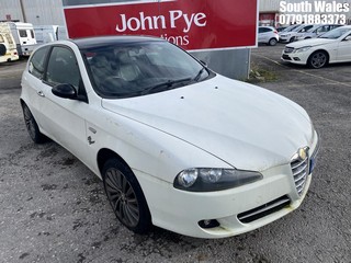 Location: South Wales - 2008 ALFA ROMEO 147 COLLEZIONE JTDM 3 Door Hatchback REG: VO58YBW, Keys: No, MOT Expiry date: 04/06/2025, 1910 Diesel, 5 Speed Manual Diesel, Former Keepers: 5