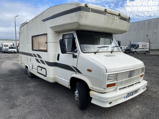 Location: South Wales - 1988 FIAT DUCATO 1.3T Motor Caravan REG: E430FMY, Keys: No, MOT Expiry date: 09/10/2025, 1971 Petrol, Others, Former Keepers: 14