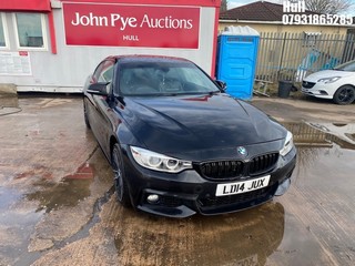 Location: Hull - 2014 BMW 420I M SPORT AUTO Coupe REG: LD14JUX, Keys: No, MOT Expiry date: 16/11/2025, 1997 Petrol, 8 Speed Auto Petrol, Former Keepers: 10