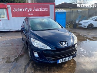 Location: Hull - 2010 PEUGEOT 308 S DT 5 Door Hatchback REG: KS10LFK, Keys: No, MOT Expiry date: 20/02/2026, 1560 Diesel, 5 Speed Manual Diesel, Former Keepers: 5
