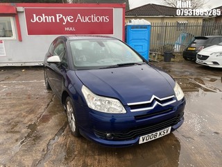 Location: Hull - 2008 CITROEN C4 VTR+ HDI AUTO Coupe REG: VO08KSV, Keys: No, MOT Expiry date: 07/10/2026, 1560 Diesel, 6 Speed Auto Diesel, Former Keepers: 8