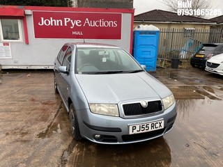 Location: Hull - 2005 SKODA FABIA AMBIENTE 12V HTP 5 Door Hatchback REG: PJ55RCX, Keys: No, MOT Expiry date: 25/07/2025, 1198 Petrol, 5 Speed Manual Petrol, Former Keepers: 9
