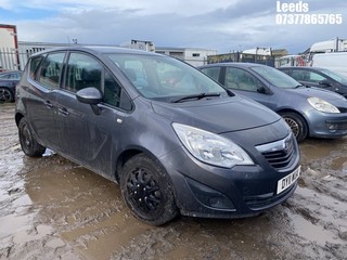 Location: Leeds - 2011 VAUXHALL MERIVA EXCLUSIV MPV REG: DY11WUA, Keys: No, MOT Expiry date: 13-08-2026, 1398 Petrol, 5 Speed Manual Petrol, Former Keepers: 8