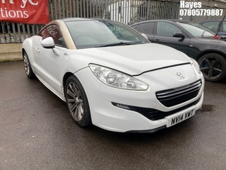 Location: Hayes - 2014 PEUGEOT RCZ SPORT THP 156 Coupe REG: NV14VWT, Keys: No, MOT Expiry date: 01/01/2026, 1598 Petrol, 6 Speed Manual Petrol, Former Keepers: 5