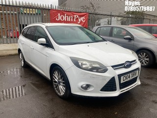 Location: Hayes - 2014 FORD FOCUS ZETEC TDCI Estate REG: CK14XRV, Keys: No, MOT Expiry date: 11/08/2026, 1560 Diesel, 6 Speed Manual Diesel, Former Keepers: 3