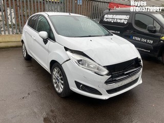 Location: Hayes - 2014 FORD FIESTA TITANIUM X 5 Door Hatchback REG: YG14RDJ, Keys: No, MOT Expiry date: 01/10/2026, 1560 Diesel, Manual, Former Keepers: 7