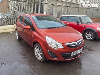 Location: Hayes - 2013 VAUXHALL CORSA S AC CDTI ECOFLEX S 5 Door Hatchback REG: SH62HNT, Keys: No, MOT Expiry date: 30/12/2025, 1248 Diesel, 5 Speed Manual Diesel, Former Keepers: 3