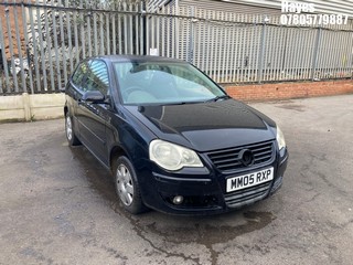 Location: Hayes - 2005 VOLKSWAGEN POLO S 75 3 Door Hatchback REG: MM05RXP, Keys: No, MOT Expiry date: 02/01/2026, 1400 Petrol, 5 Speed Manual Petrol, Former Keepers: 8