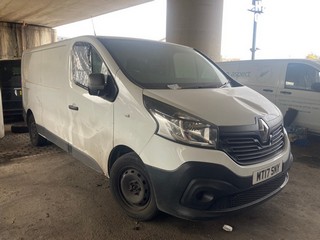 Location: Hayes - 2017 RENAULT TRAFIC LL29 BUSINESS DCI Panel Van REG: MT17SNY, Keys: No, MOT Expiry date: 29/11/2025, 1598 Diesel, 6 Speed Manual Diesel, Former Keepers: 4