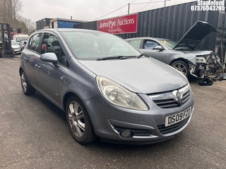 Location: Stapleford - 2009 VAUXHALL CORSA DESIGN 16V TWINPORT 5 Door Hatchback REG: DS09FZD, Keys: Yes, MOT Expiry date: 28/05/2026, 1364 Petrol, 5 Speed Manual Petrol, Former Keepers: 11