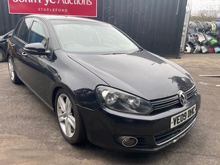 Location: Stapleford - 2009 VOLKSWAGEN GOLF GT TDI 140 5 Door Hatchback REG: VE09DHC, Keys: Yes, MOT Expiry date: 17/06/2026, 1968 Diesel, 6 Speed Manual Diesel, Former Keepers: 7