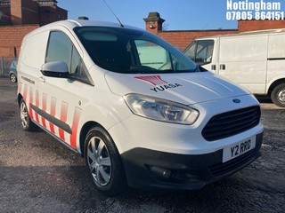 Location: Nottingham - 2014 FORD TRANSIT COURIER TREND TDC Panel Van REG: Y2RRD, 1560cc Diesel, 5 Speed Manual Diesel, Former Keepers: 1, Keys: Yes, MOT Expiry date: 27/09/2026