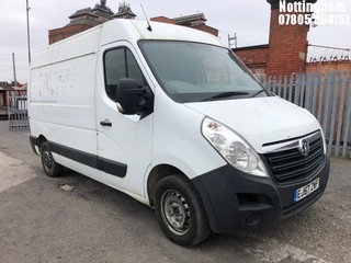 Location: Nottingham - 2018 VAUXHALL MOVANO L2H2 F3500 CDTI BI PANEL VAN REG: EJ67ZWF, 2299cc DIESEL, 6 SPEED MANUAL DIESEL, Former Keepers: 0, Keys: Yes, MOT Expiry date: 25/01/2025