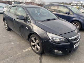 Location: Manchester - 2012 VAUXHALL ASTRA SRI 5 Door Hatchback REG: KF12JOA, 1398 Petrol, 5 Speed Manual Petrol, Former Keepers: 9, Keys: No, MOT Expiry date: 21/07/2026