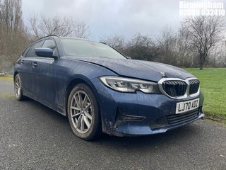 Location: Birmingham - 2020 BMW 330D XDRIVE SPORT AUTO Estate REG: LJ70ADZ, 2993cc Diesel, 8 Speed Auto Diesel, Former Keepers: 0, Keys: Yes, MOT Expiry date: 23/05/2026