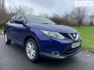 Location: Birmingham - 2014 NISSAN QASHQAI ACENTA PREMIUM DI 5 Door Hatchback REG: CV63TZE, 1198cc Petrol, 6 Speed Manual Petrol, Former Keepers: 3, Keys: Yes, MOT Expiry date: 13/02/2027