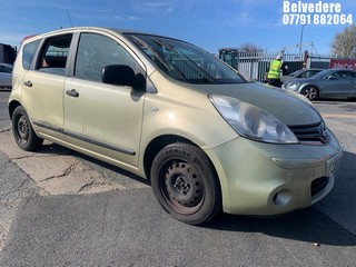 Location: BELVEDERE - 2009 NISSAN NOTE VISIA AUTO MPV REG: CE59RYV, 1598cc Petrol, 4 Speed Auto Petrol, Former Keepers: 4, Keys: No, MOT: Expiry date04.08.2026