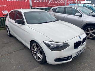 Location: Belvedere - 2013 BMW 114I SPORT 5 Door Hatchback REG: AO13AHG, Keys: No, MOT Expiry date: 02/04/2025, 1598 Petrol, 6 Speed Manual Petrol, Former Keepers: 9