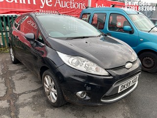 Location: Belvedere - 2009 FORD FIESTA ZETEC 82 3 Door Hatchback REG: DK59YOD, Keys: No, MOT Expiry date: 12/03/2026, 1242 Petrol, 5 Speed Manual Petrol, Former Keepers: 8