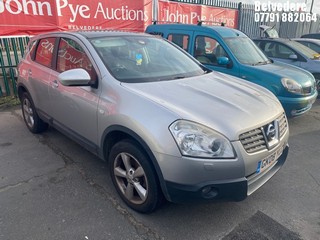 Location: Belvedere - 2008 NISSAN QASHQAI TEKNA 2WD 5 Door Hatchback REG: GK08YLC, Keys: No, MOT Expiry date: 29/07/2026, 1598 Petrol, 5 Speed Manual Petrol, Former Keepers: 8
