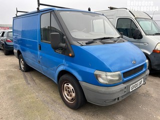 Location: Belvedere - 2005 FORD TRANSIT 300 SWB BI-FUEL Panel Van REG: GV05UAF, Keys: No, MOT Expiry date: 14/11/2024, 2295 Gas Bi Fuel, 5 Speed Manual Petrol/Gas, Former Keepers: 5