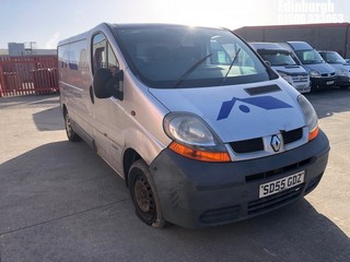 Location: Edinburgh - 2006 RENAULT LL29 DCI 100 Panel Van REG: SD55GDZ, Keys: No, MOT Expiry date: 12/10/2025, 1870 Diesel, 6 Speed Manual Diesel, Former Keepers: 3