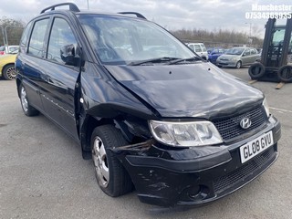 NOTE: ATF Registered Buyers ONLY - Location: Manchester - 2008 HYUNDAI MATRIX GSI AUTO MPV REG: GL08GVU, 1599 Petrol, 4 Speed Auto Petrol, Former Keepers: 7, Keys: No