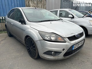 NOTE: ATF Registered Buyers ONLY - Location: Belvedere - 2009 FORD FOCUS ZETEC 100 5 Door Hatchback REG: GF09VSG, Keys: No, 1596 Petrol, 5 Speed Manual Petrol, Former Keepers: 5
