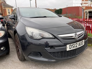 Location: Nottingham - 2012 VAUXHALL ASTRA GTC SPORT CDTI S/S 3 Door Hatchback REG: DS12AUO, Keys: No, MOT Expiry date: 10/03/2026, 1686 Diesel, 6 Speed Manual Diesel, Former Keepers: 6