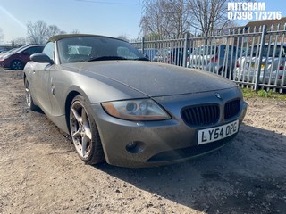 Location: MITCHAM - 2004 BMW Z4 3.0I SE Convertible REG: LY54OPC, 2979 PETROL, 6 Speed Manual Petrol, Former Keepers: 7, Keys: No, MOT: Expiry date24/08/2024
