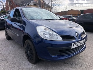 Location: Nottingham - 2007 RENAULT CLIO EXPRESSION DCI 68 5 Door Hatchback REG: FH57ALU, Keys: No, MOT Expiry date: 19/06/2026, 1461 Diesel, 5 Speed Manual Diesel, Former Keepers: 7