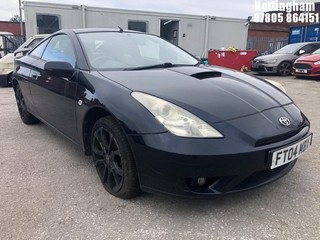 Location: Nottingham - 2004 TOYOTA CELICA T SPORT VVTLI Coupe REG: FT04MBX, Keys: No, MOT Expiry date: 01/09/2025, 1796 Petrol, 6 Speed Manual Petrol, Former Keepers: 6
