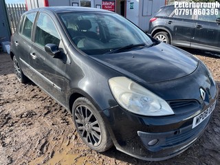 Location: Peterborough - 2008 RENAULT CLIO DYNAMIQUE TURBO 100 5 Door Hatchback REG: WP08ODY, Keys: No, MOT Expiry date: 24/01/2026, 1149 Petrol, 5 Speed Manual Petrol, Former Keepers: 7