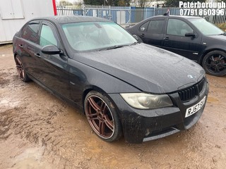 Location: Peterborough - 2007 BMW 330D M SPORT AUTO 4 Door Saloon REG: RJ57SKD, Keys: No, MOT Expiry date: 09/02/2026, 2993 Diesel, 6 Speed Auto Diesel, Former Keepers: 10