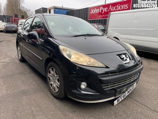 Location: Stapleford - 2012 PEUGEOT 207 ACTIVE HDI 5 Door Hatchback REG: BT61NKD, Keys: Yes, MOT Expiry date: 09/02/2026, 1398 Diesel, 5 Speed Manual Diesel, Former Keepers: 5