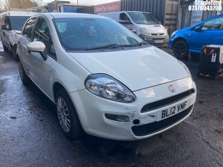Location: Stapleford - 2012 FIAT PUNTO POP 5 Door Hatchback REG: BL12VMF, Keys: Yes, MOT Expiry date: 03/02/2027, 1242 Petrol, 5 Speed Manual Petrol, Former Keepers: 5
