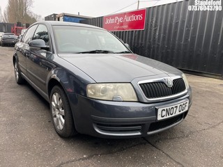 Location: Stapleford - 2007 SKODA SUPERB COMFORT TDI 115 4 Door Saloon REG: CN07OGF, Keys: Yes, MOT Expiry date: 09/06/2026, 1896 Diesel, 5 Speed Manual Diesel, Former Keepers: 5