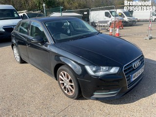 Location: Brentwood - 2014 AUDI A3 SE TDI 5 Door Hatchback REG: MK64SYH, Keys: No, MOT Expiry date: 04.09.2025, 1598 Diesel, 6 Speed Manual Diesel, Former Keepers: 2
