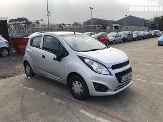 Location: Brentwood - 2013 CHEVROLET SPARK LS 5 Door Hatchback REG: EO63UGH, Keys: No, MOT Expiry date: 22/09/2025, 995 Petrol, 5 Speed Manual Petrol, Former Keepers: 5