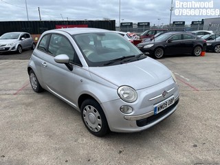 Location: Brentwood - 2009 FIAT 500 POP 3 Door Hatchback REG: WM09OBP, Keys: No, MOT Expiry date: 07.08.2025, 1242 Petrol, 5 Speed Manual Petrol, Former Keepers: 6
