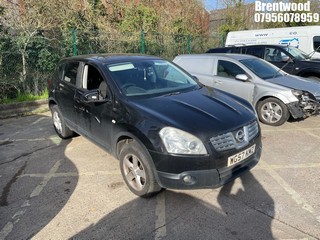 Location: Brentwood - 2007 NISSAN QASHQAI ACENTA 2WD 5 Door Hatchback REG: WG57KMZ, Keys: No, MOT Expiry date: 18/05/2026, 1598 Petrol, 5 Speed Manual Petrol, Former Keepers: 9