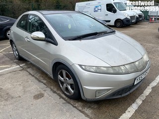 Location: Brentwood - 2007 HONDA CIVIC ES I-VTEC S-A 5 Door Hatchback REG: YX57RSO, Keys: No, MOT Expiry date: 14/08/2024, 1799 Petrol, 6 Speed Semi Auto Petrol, Former Keepers: 3